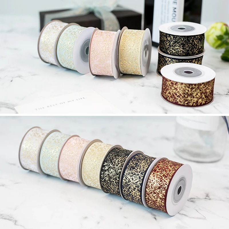 Лента 2 5 см крутящиеся провода Блестящая лента сделай сам головные уборы ручной