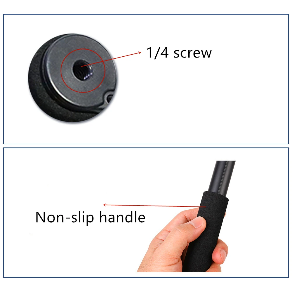 29 дюймов Алюминий с Bluetooth Контролируемая ручным моноподом для экшн Камеры GoPro Hero 9