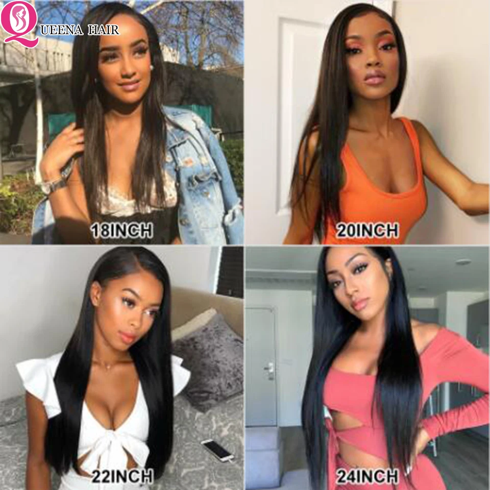 

13x6 Lace Front Human Hair Wigs Pre Plucked Straight Lace Frontal Wigs For Black Women Brazilian Natural Hair Wig Bleached Knots