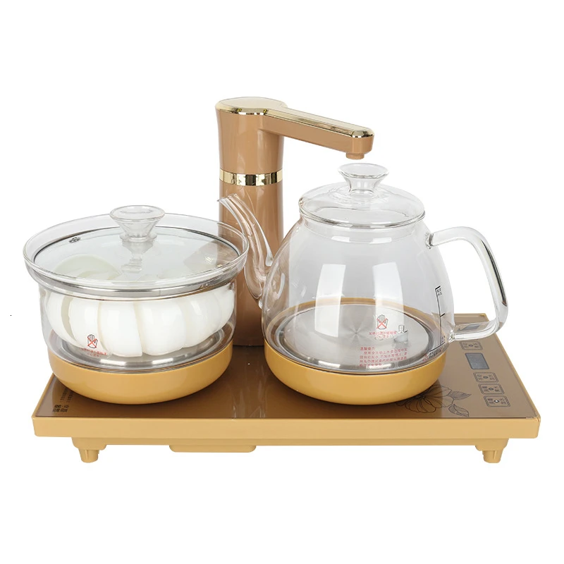 Бытовой автоматический чайник Электротермический на платформе для кипячения