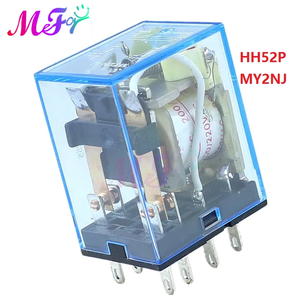 Общее катушечное реле MY2P HH52P MY2NJ мини электромагнитный релейный переключатель