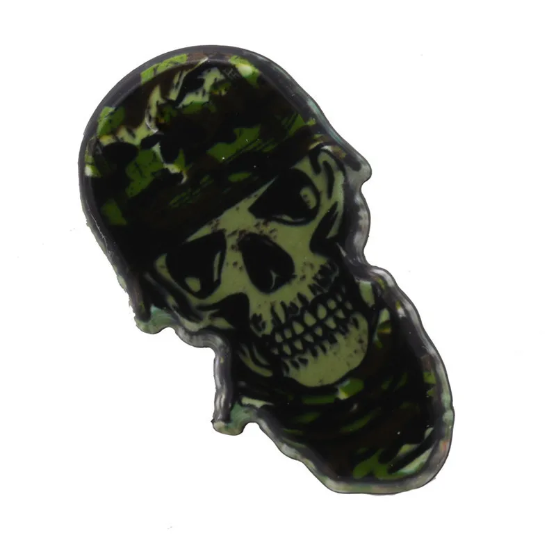 Популярная акриловая брошь на Хэллоуин в стиле панк череп пиратский значок