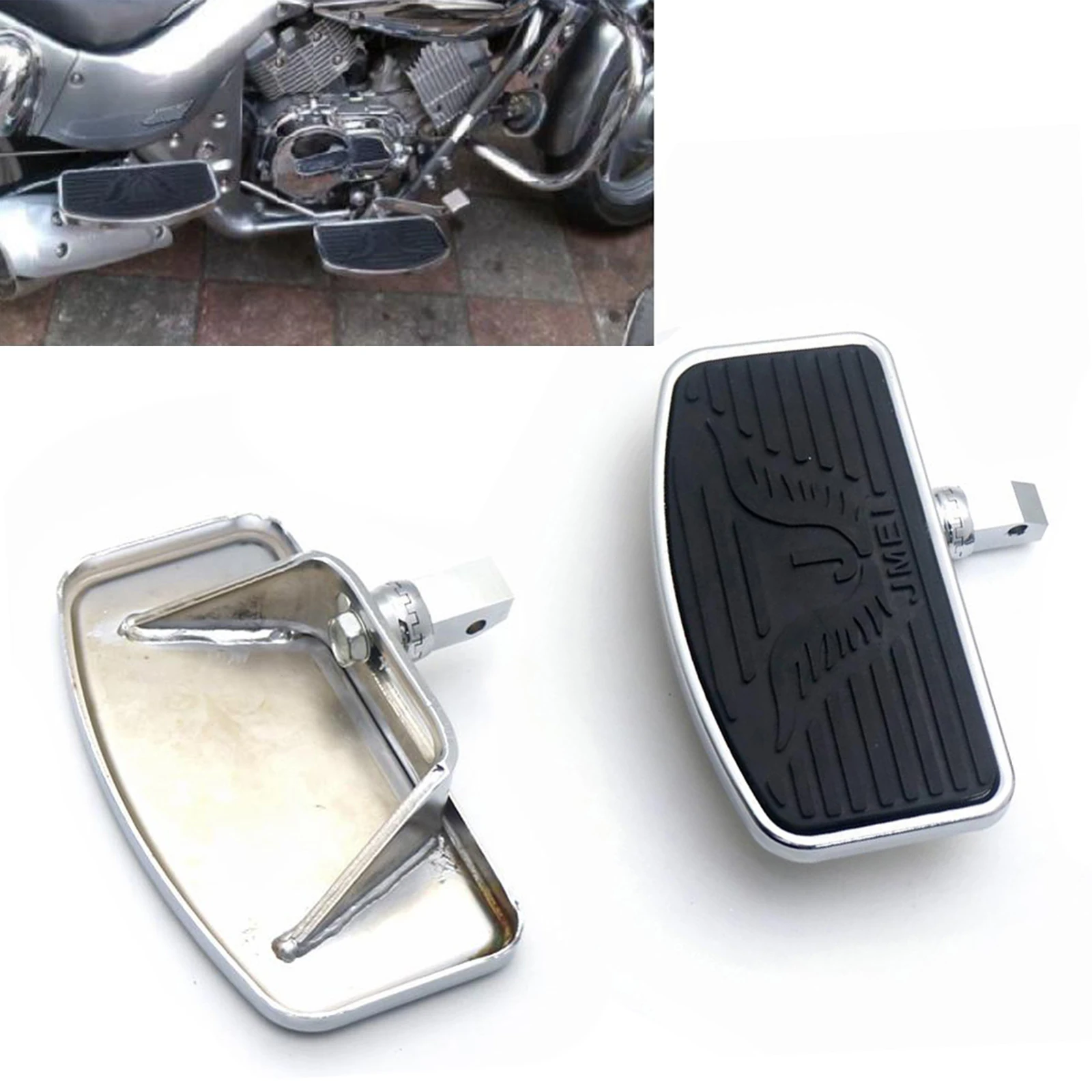 1 пара подножек для пассажирской подножки Honda VTX1300 VTX1800 VT750 | Автомобили и мотоциклы
