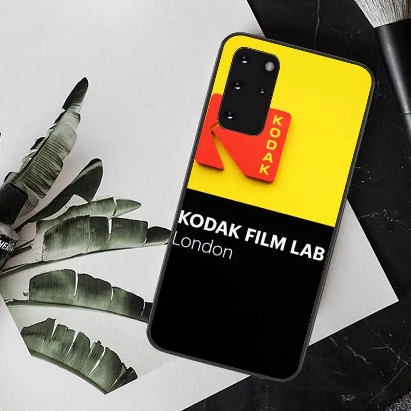 

PENGHUWAN Japanese brand film Fashion Soft Kodak Phone Case for Samsung S20 plus Ultra S6 S7 edge S8 S9 plus S10 5G