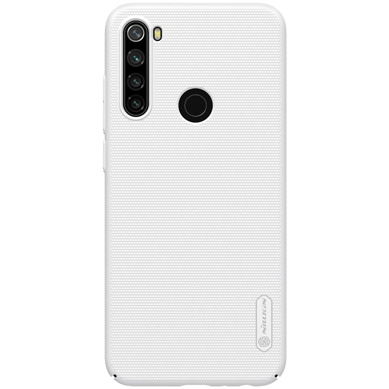 Чехол Nillkin для Xiaomi Redmi Note 8T 8 7 6 5 Pro, матовый защитный чехол из поликарбоната, чехол для Xiaomi Redmi Note 8T 8 7 6 5 Pro, чехол - Цвет: Белый