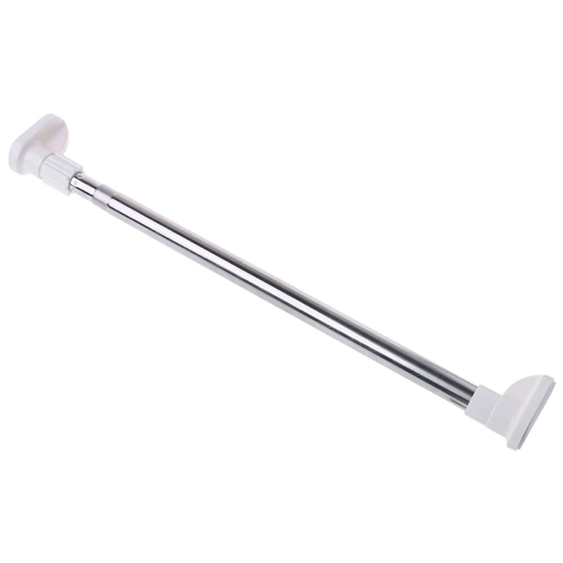 

Extendable Telescopic Rods Shower Curtain Poles Clothes Wardrobe Organizer Rack
