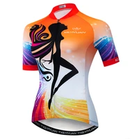 keyiyuan 2021 summer new women cycling jersey short sleeve mountain bike riding equipment maglie blusa ciclismo