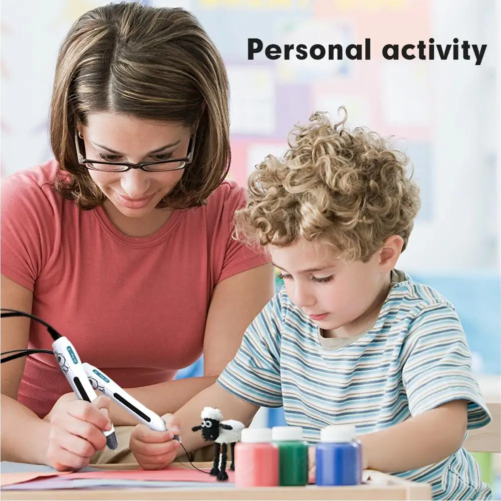 

Enotepad 3D Pen SL-400 Support 1.75MM PLA Filament Educate Children Explore Brains Gadget 3D Scribble Pen
