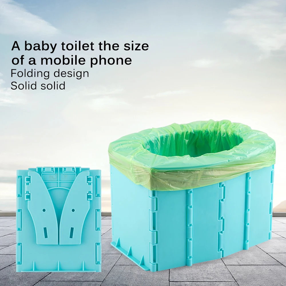 

Portable Baby Kids Potty Multifunction Children Toilet Foldable Baby Toilet For Travel Outdoor Boys And Girls Potty Trainer Seat
