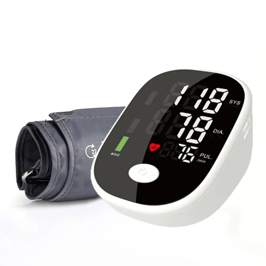 

Electronic Blood Pressure Monitor Home Automatic Detection Sphygmomanometer Digital Measuring Monitor Meter
