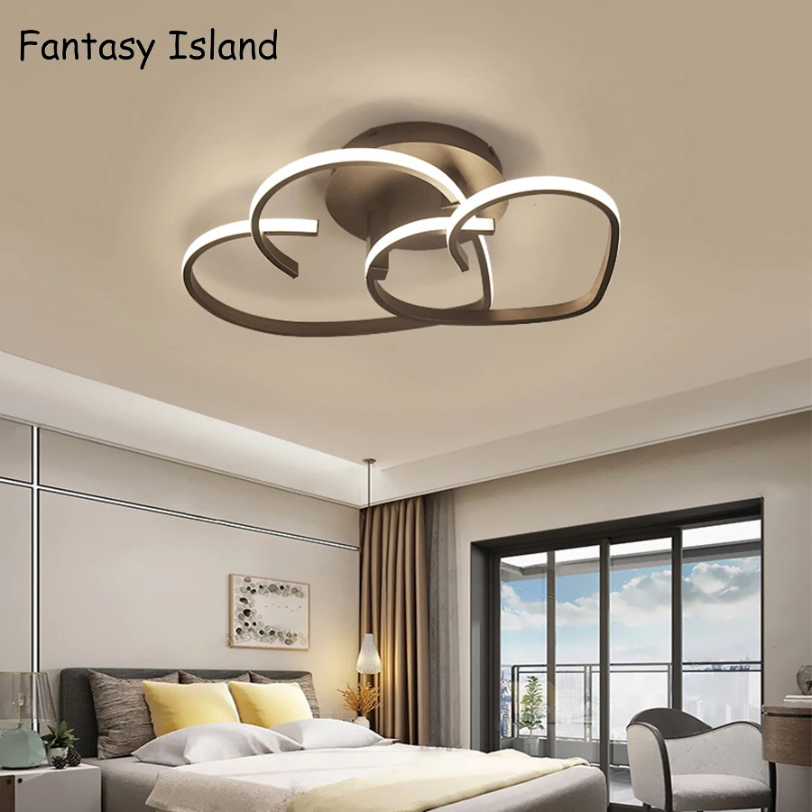 Креативный светодиодный потолочный светильник в форме сердца для гостиной