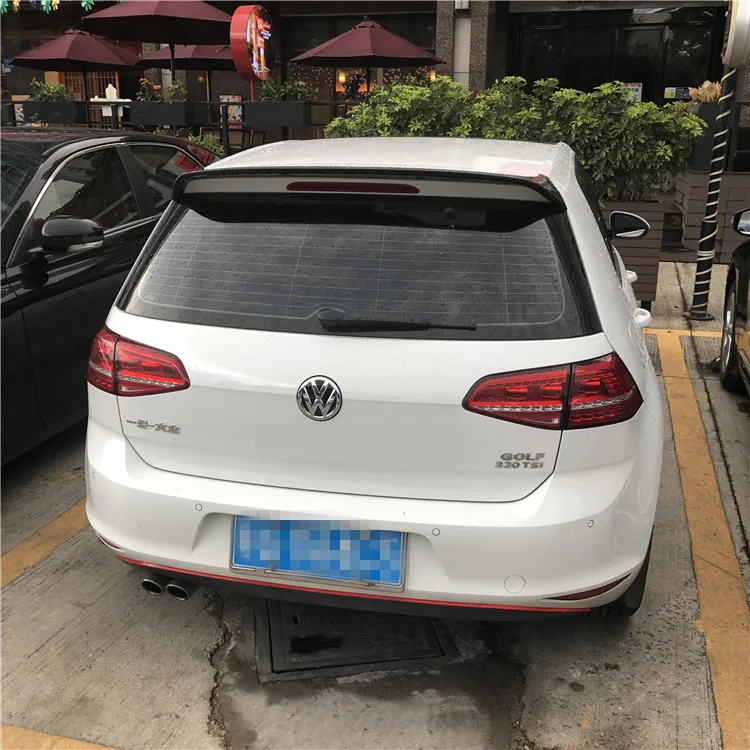 Спойлер для гольфа 2014 2018 Volkswagen Golf 7 5 FZRK ABS пластиковый материал заднее крыло