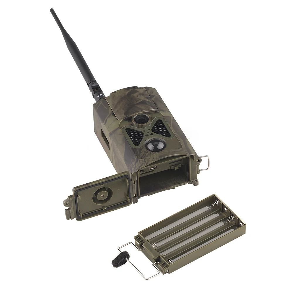 

Wild Trail Camera Photo Traps Cellular Mobile Hunting Wildlife Cameras 2G SMS MMS HC550M Wireless Surveillance Cams