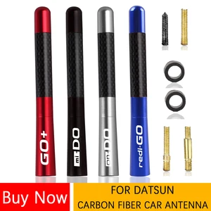 Автомобильная антенна для Datsun GO I GO + mi-DO on-DO redi-GO Go-Cross, автомобильная антенна из углеродного волокна, радиоантенна, воздушные автомобильные аксессуары