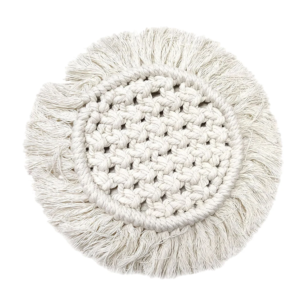 

Handmade Boho Coaster Nonslip Heat Insulation Cup Pad Mat Handmade Boho Coaster Nonslip Heat Insulation Cup Pad Mat