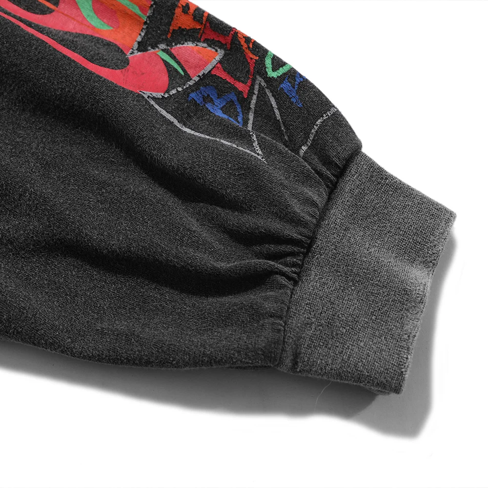 

Hip Hop Men Streetwear Oversize T-Shirt 2021 Hip Hop Letter Print Washed Retro T Shirt Harajuku Loose Cotton Long Sleeve Top Tee