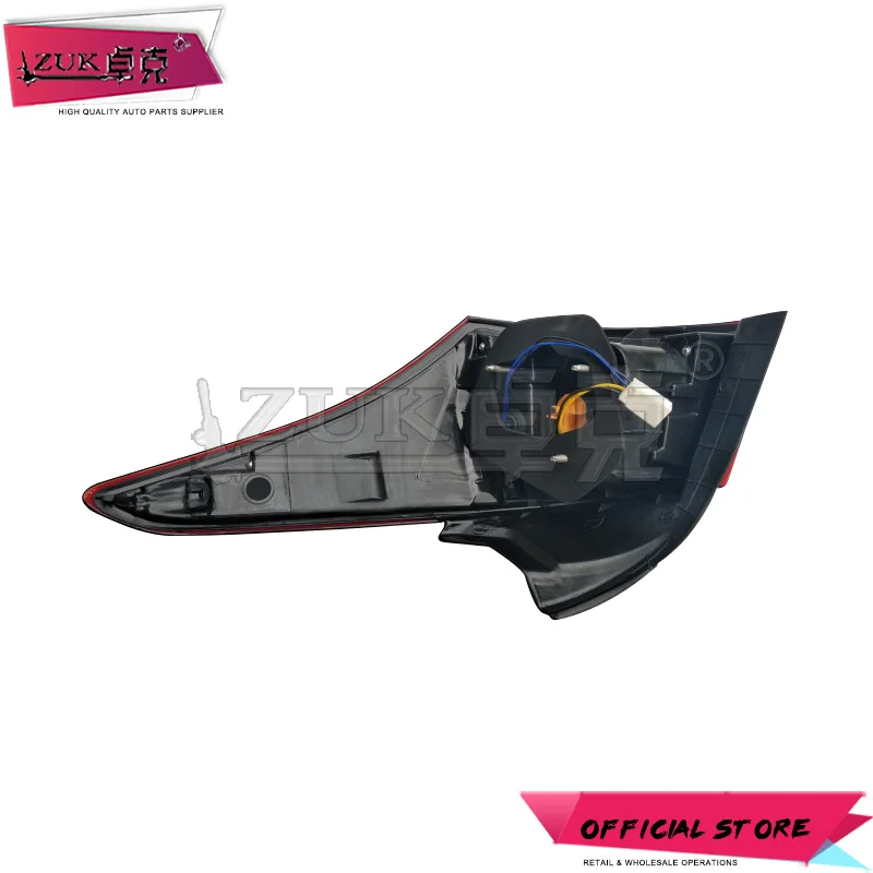 

ZUK 2PCS Outer Inner Tail Light Tail Lmap Rear Brake Light Assy Rear Light Reversing Light For CHERY ARRIZO 5 2016 2017 2018