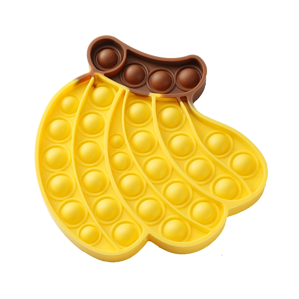Juguete sensorial de helado de arco&iacute;ris para adultos y ni&ntilde;os, juguete relajante antiestr&eacute;s, juguetes para autismo, estr&eacute;s, estr&eacute;s, educativo-4
