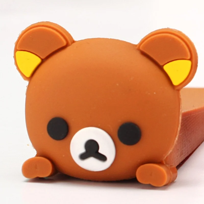 1 шт. Мультфильм силиконовый дверной ограничитель двери клина Ловец блок офис