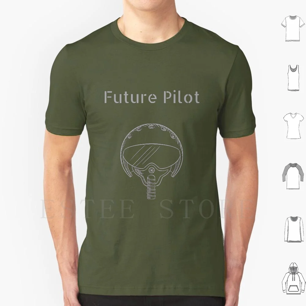 

Будущее пилот дизайн футболка для мужчин хлопок 6Xl пилот будущее пилот авиационное небо Летающий Авиатор Летающий пилот