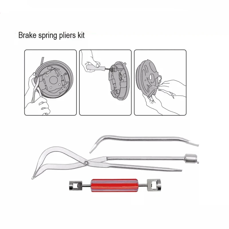 3 шт./компл. плоскогубцы тормозного барабана Пружинные установщик удаление