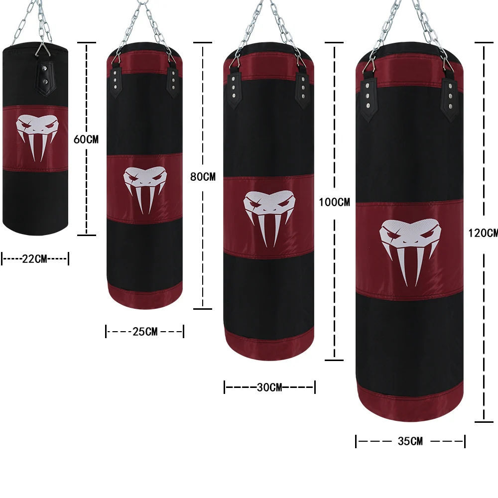SOTF Boxing Sand Bag Empty Punching Taekwondo Kickboxing mma Equipment Martial Arts Hanging Kick Muay Thai Boxer Training | Спорт и