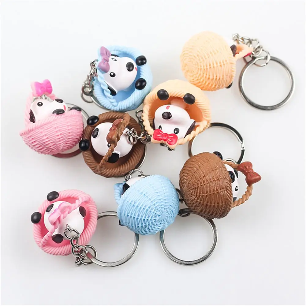 Милый практичный мультфильм креативная корзина щенок брелок Подвеска маленький