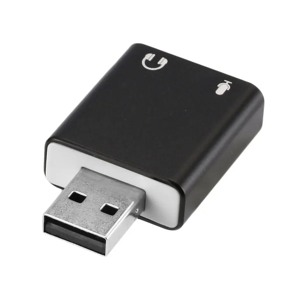Hifi Magic Voice 7 1 CH звуковая карта USB с 3 5 мм динамиком разъемами для наушников и