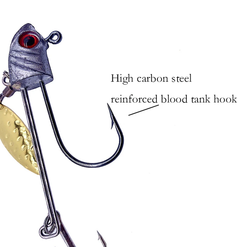 

Hot Sale Fishing accessories Fishing Lures Hard Bait Bass Fishing Eyes Lures with Treble Hooks N66
