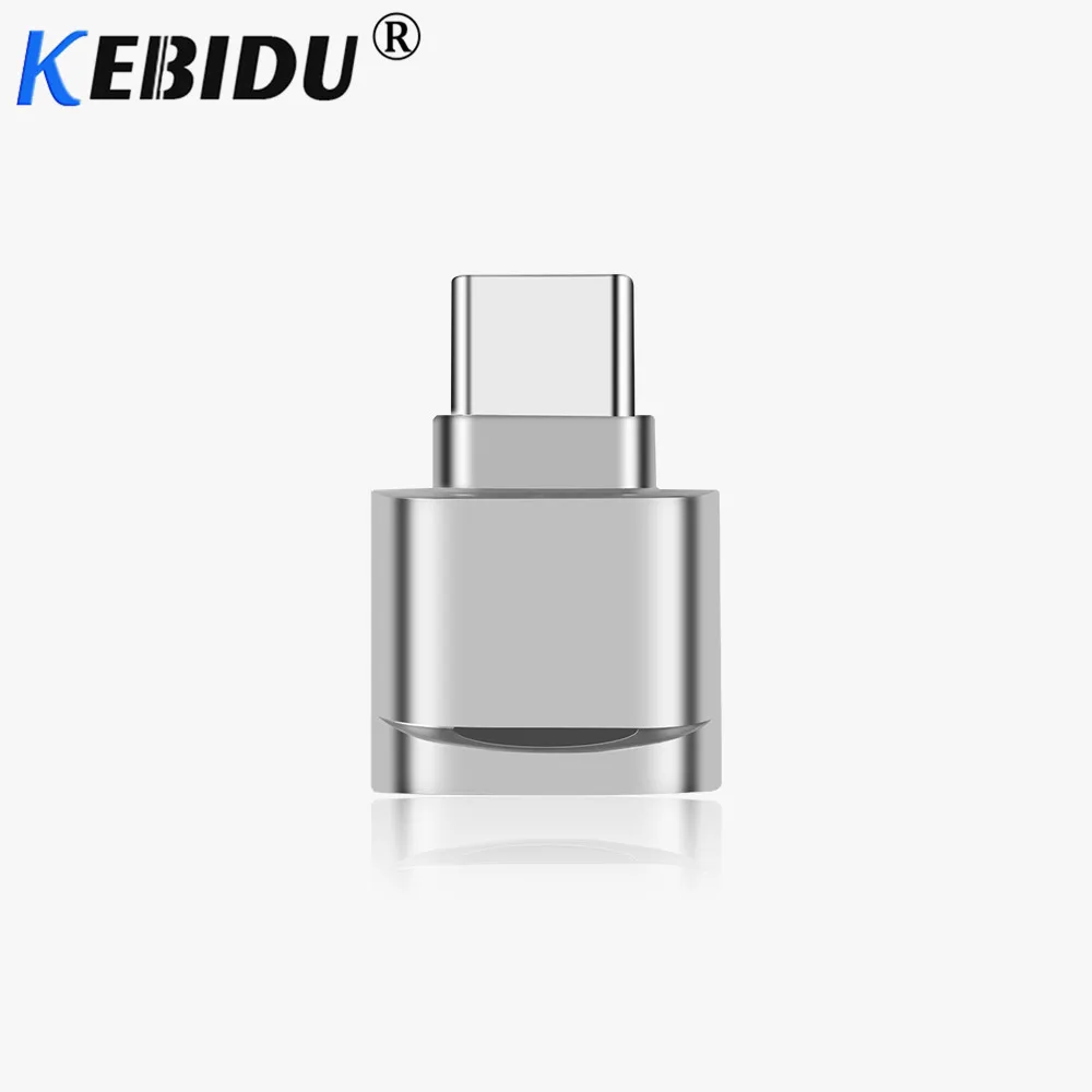 Kebidu Тип C микро кардридер USB SD TF Память мини-считыватель карт OTG адаптер Портативный USB 3,1 кардридер для телефона ПК компьютер