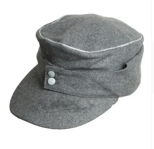 WWII WW2 НЕМЕЦКИЙ Wh Em полицейский 1943 M43 Panzer шерстяная полевая Кепка серый Размер M L XL