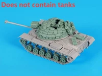 172 scale die cast resin armored vehicle parts model m48 model unpainted