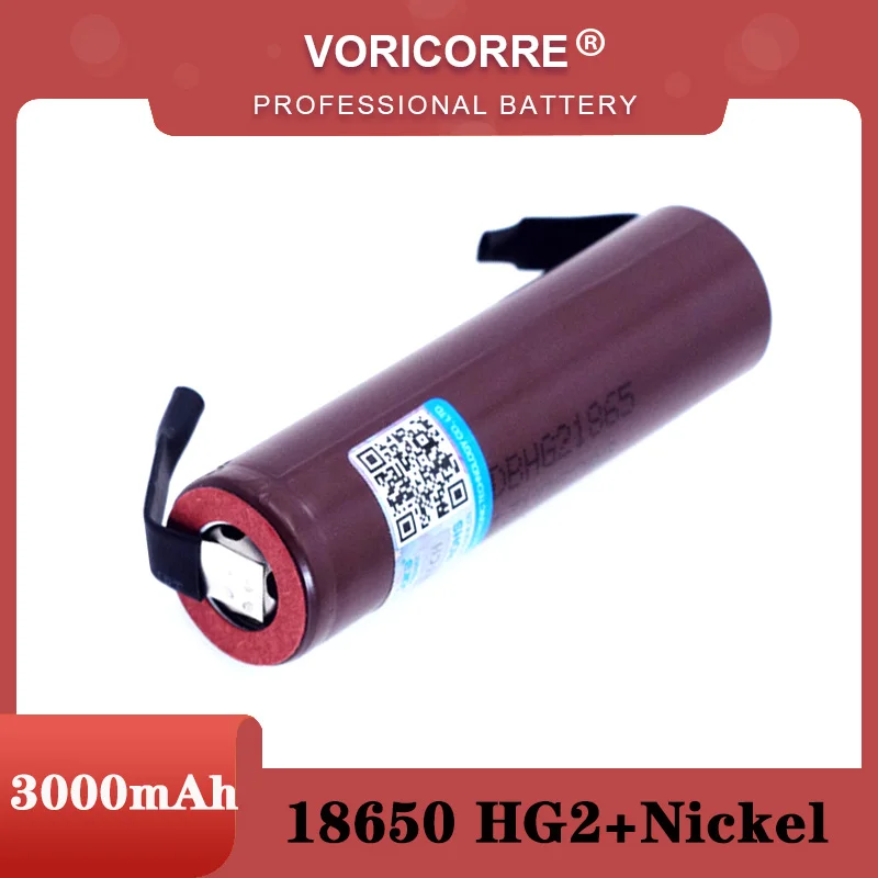 VariCore Новый HG2 18650 3000mAh перезаряжаемый аккумулятор 18650HG2 3 6 V разряд 20A отдельные