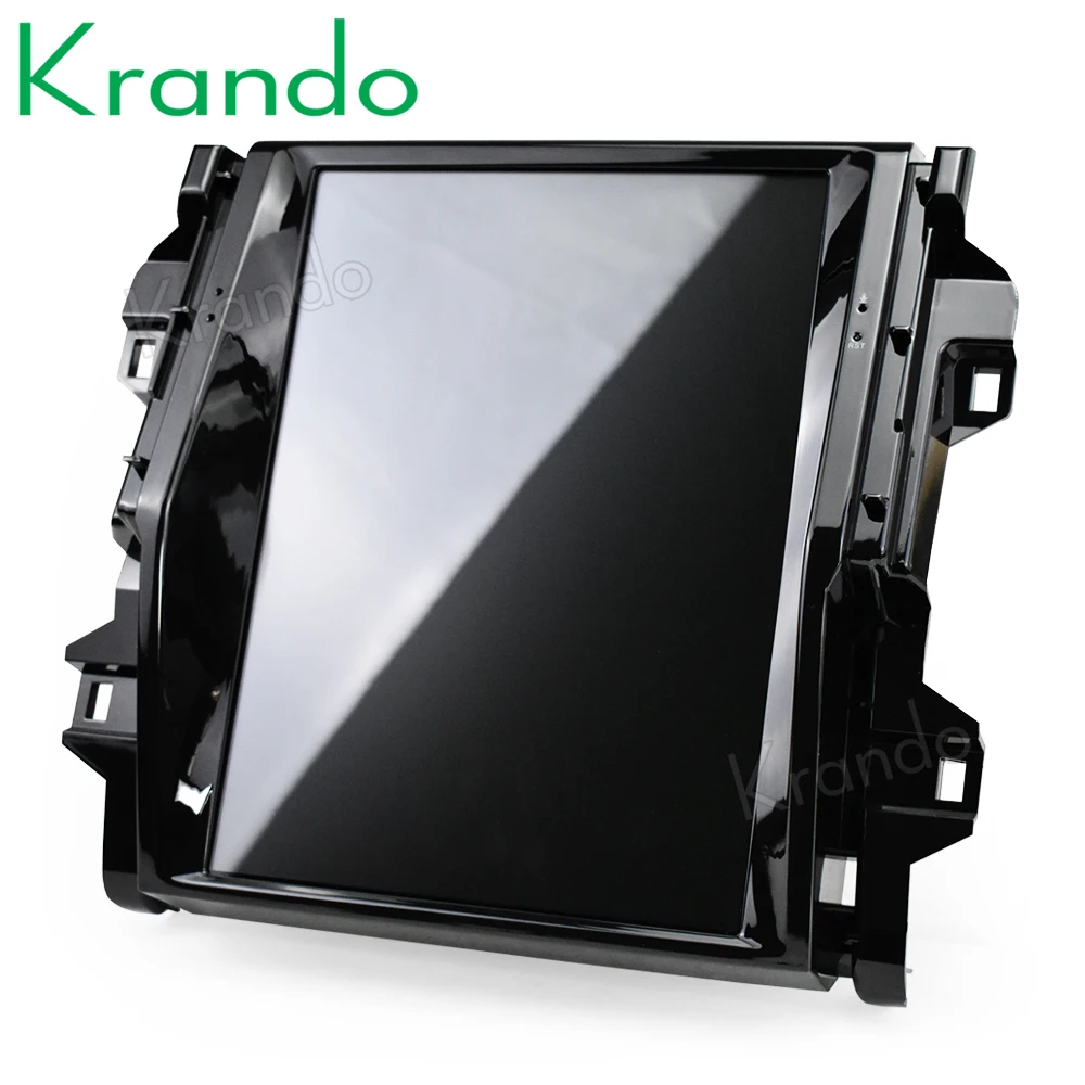 Вертикальный автомобильный радиоплеер Krando автомагнитола с GPS для Toyota Fortuner 9 0 Android