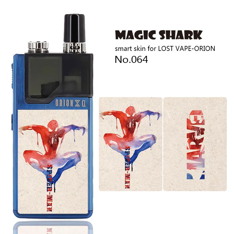 Magic Shark Marvel DC Бэтмен Супермен Капитан Америка чехол наклейка пленка для Lost Vape Orion
