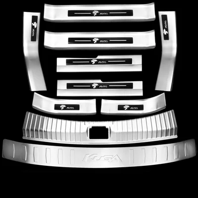 Автомобильная дверь из нержавеющей стали приветственная педаль пороговое