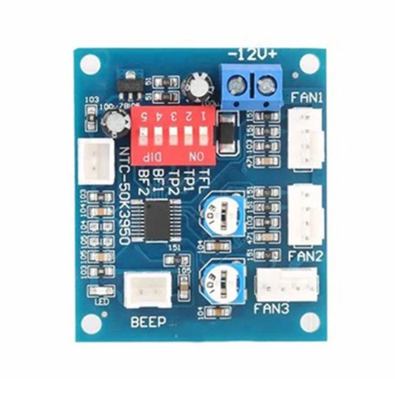 

4-проводной PWM 5A PWM PC вентилятор с контролем температуры, постоянный ток 12 В, запасные части платы с контролем температуры 85DC