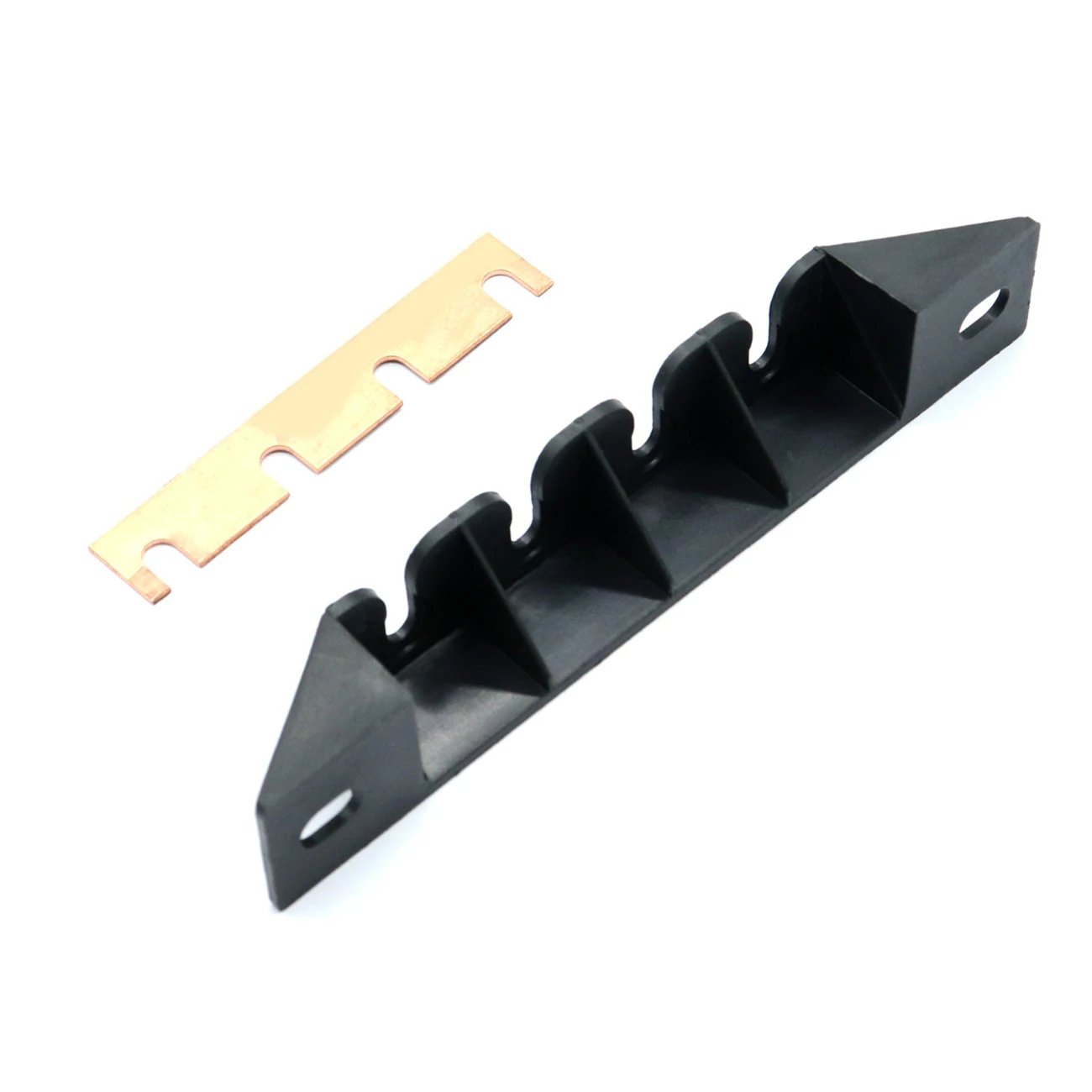 

Boat Marine Circuit E5 Breaker Stud Mounting CB Bracket Holder Copper Bus Bar with Slot 12-48V