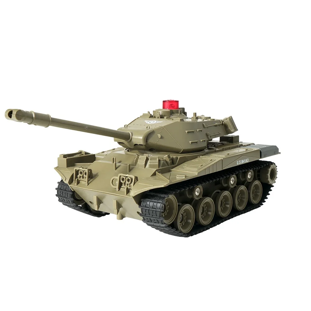 

Q86 RC Tank 2.4G Battle Launch Military Truck Cross-Country Tracked Remote Control Simulation Tank Vehicle Hobby Toys for Kids