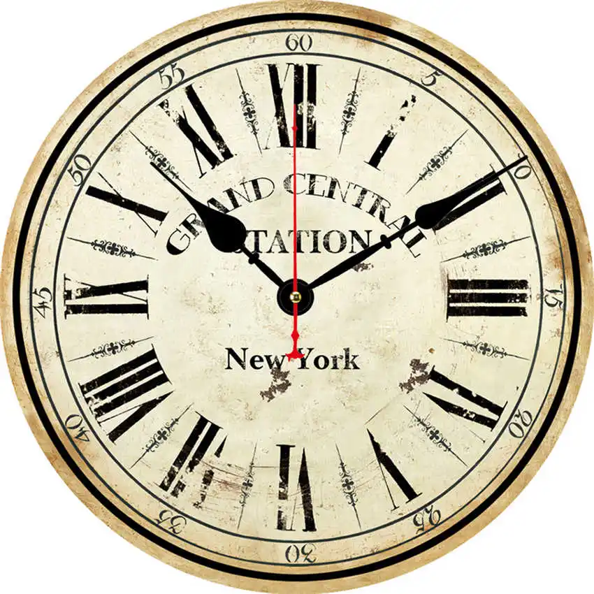 Letter Clock Q Парижская башня настенные часы, настенные часы Бесшумный ход, круглые Настенные часы, потертые ретро дома для декора кухни, duvar saati - Цвет: Letter Clock Q
