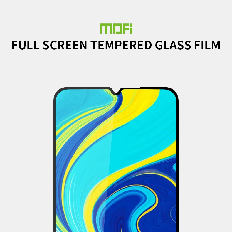 MOFi для Xiaomi Redmi Note 9 Pro Max стекло закаленное 3D полное покрытие защита экрана 9S