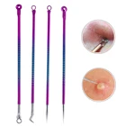 4 шт.набор, инструменты для удаления черных точек на лице