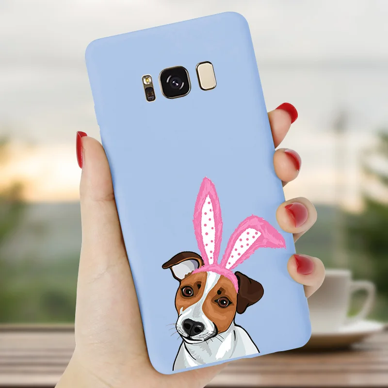 Чехол для Samsung A8 2018 силиконовый мультяшный Galaxy J6 J4 Plus A6 A7 мягкий чехол A5 J3 J5 J7 2017 2016