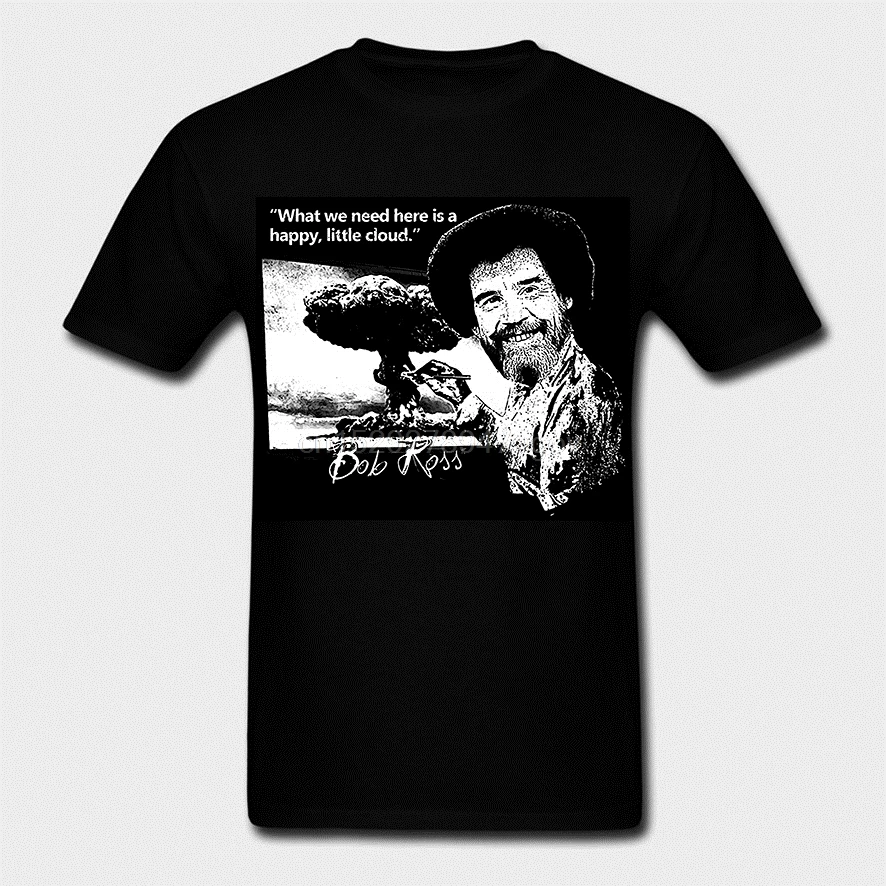 Bob Ross Забавный Счастливый маленький факт праздник Рождественский подарок на день