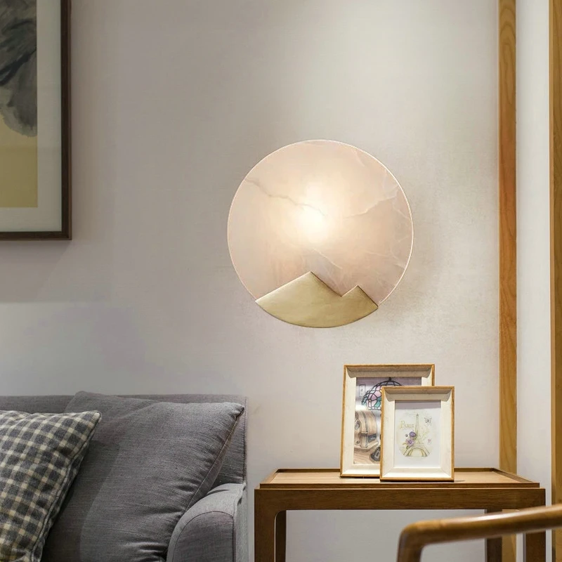 Современная настенная лампа минимализм скандинавский стеклянный шар Led Бра