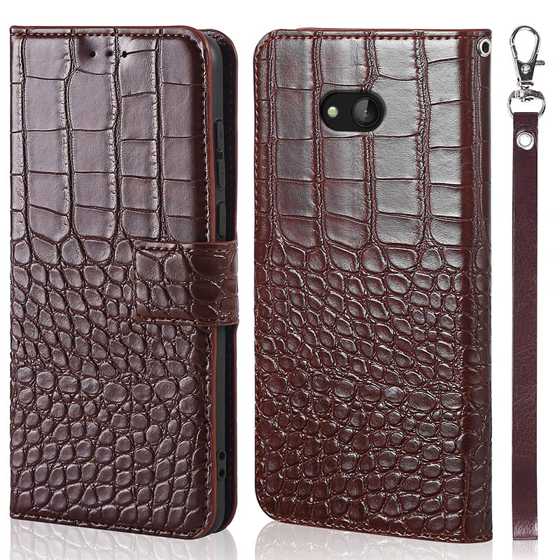 

Phone cover for Microsoft Nokia Lumia 640 Lte Dual Sim N640 crocodile grain case Coque Funda PU Leather Wallet Leather Capas