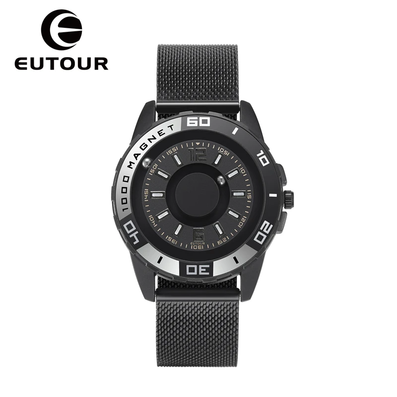 Деревянные кварцевые часы EUTOUR мужские роскошные спортивные дизайнерские