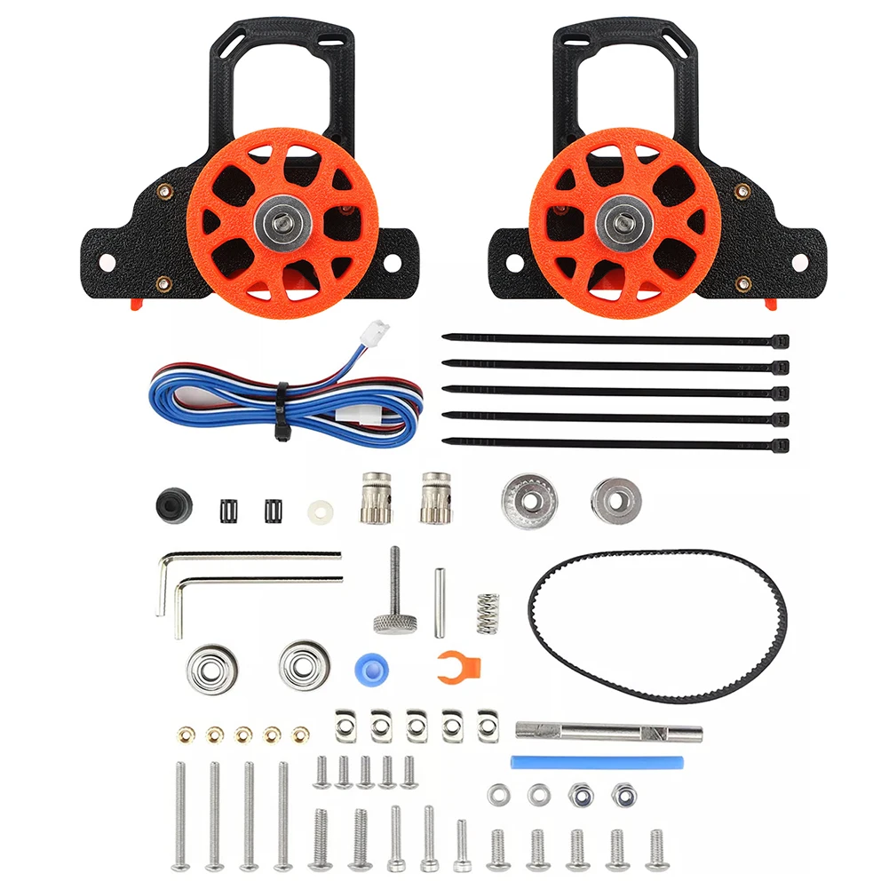 

Remote Extruder 3D Printed Replacement Parts Kit for Voron 2.4 Mobius M4 NO Motor 3D Printer Accessories