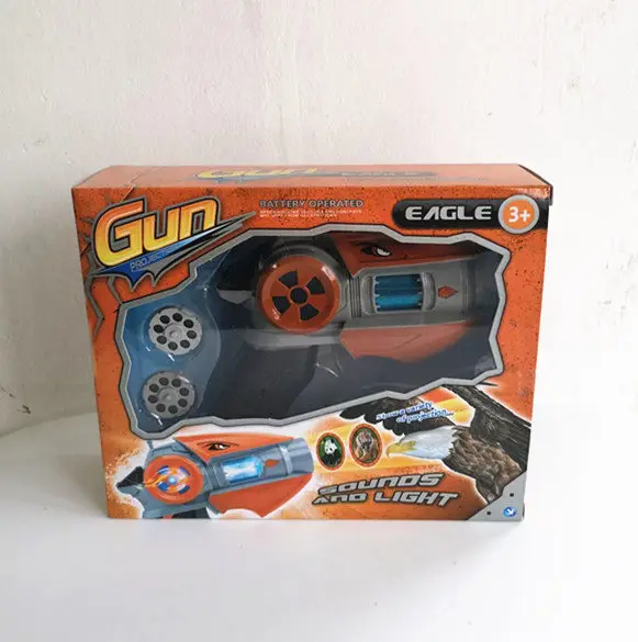 [Забавные] 23 см аниме Slugterra звучание светильник игрушечный пистолет ПОЛУЧИ 1 набор
