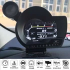 Lufi XF OBD2 цифровой турбонаддув давления масла и воды датчик температуры для автомобилей обмин соотношение воздуха и топлива уровень топлива Скорость EXT масляный измеритель